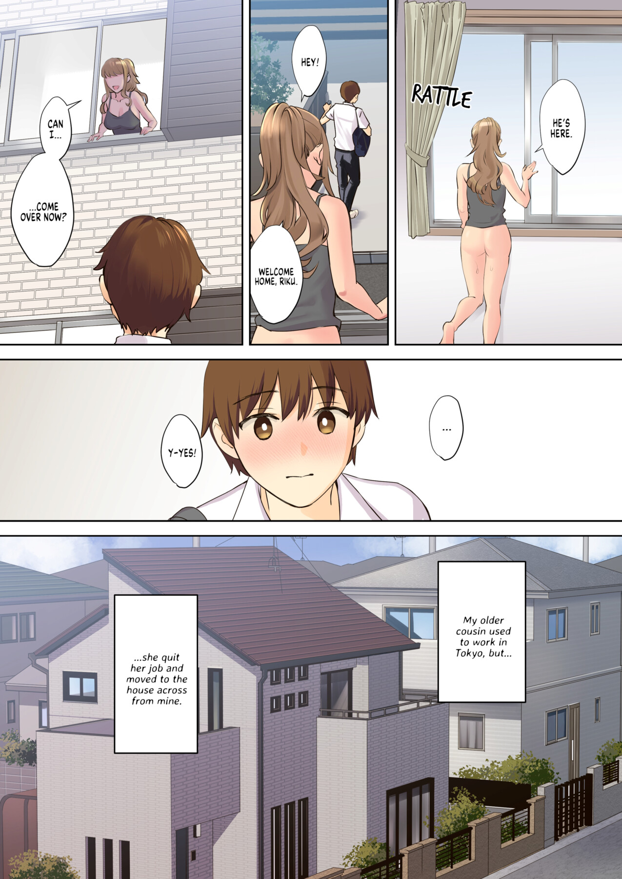 Hentai Manga Comic-Together with my NEET Cousin-Read-5